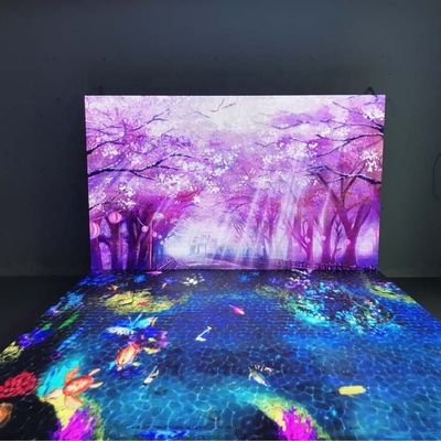 Дисплей полного цвета 1RGB СИД плитки пола СИД P3.91 водоустойчивый RoHS