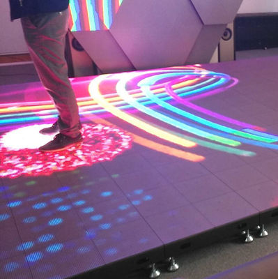 Дисплей полного цвета 1RGB СИД плитки пола СИД P3.91 водоустойчивый RoHS